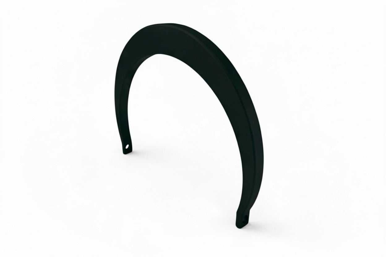 BANJOR HAKO Handtaschengriff in Schwarz, 3D-gedrucktes Designer-Accessoire aus dem Schwarzwald